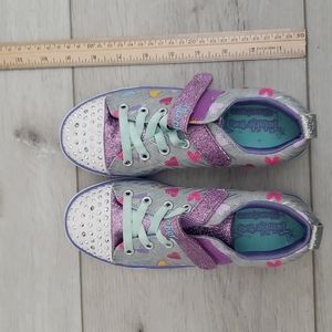Girls Skechers Twinkletoes tennis shoes